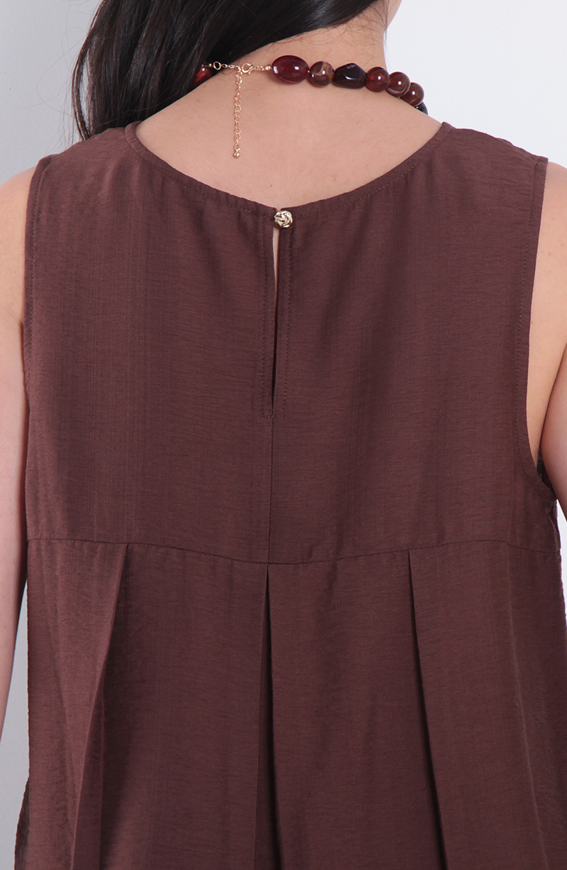 Blusa  Sin Manga Escote Redondo hover