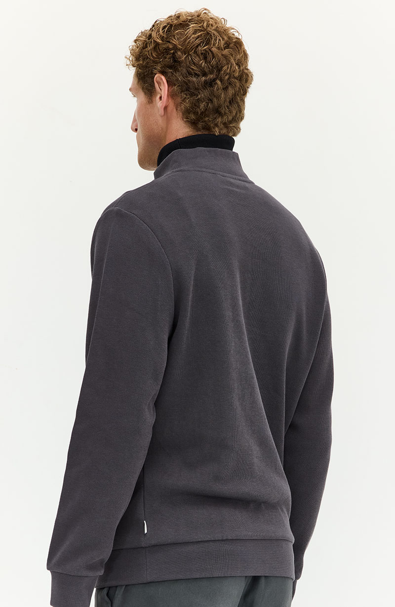 Sweater Hombre Manga Larga Cuello Alto Con Cierre hover