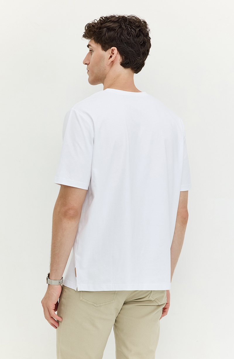 Polera Hombre Manga Corta Escote Redondo hover