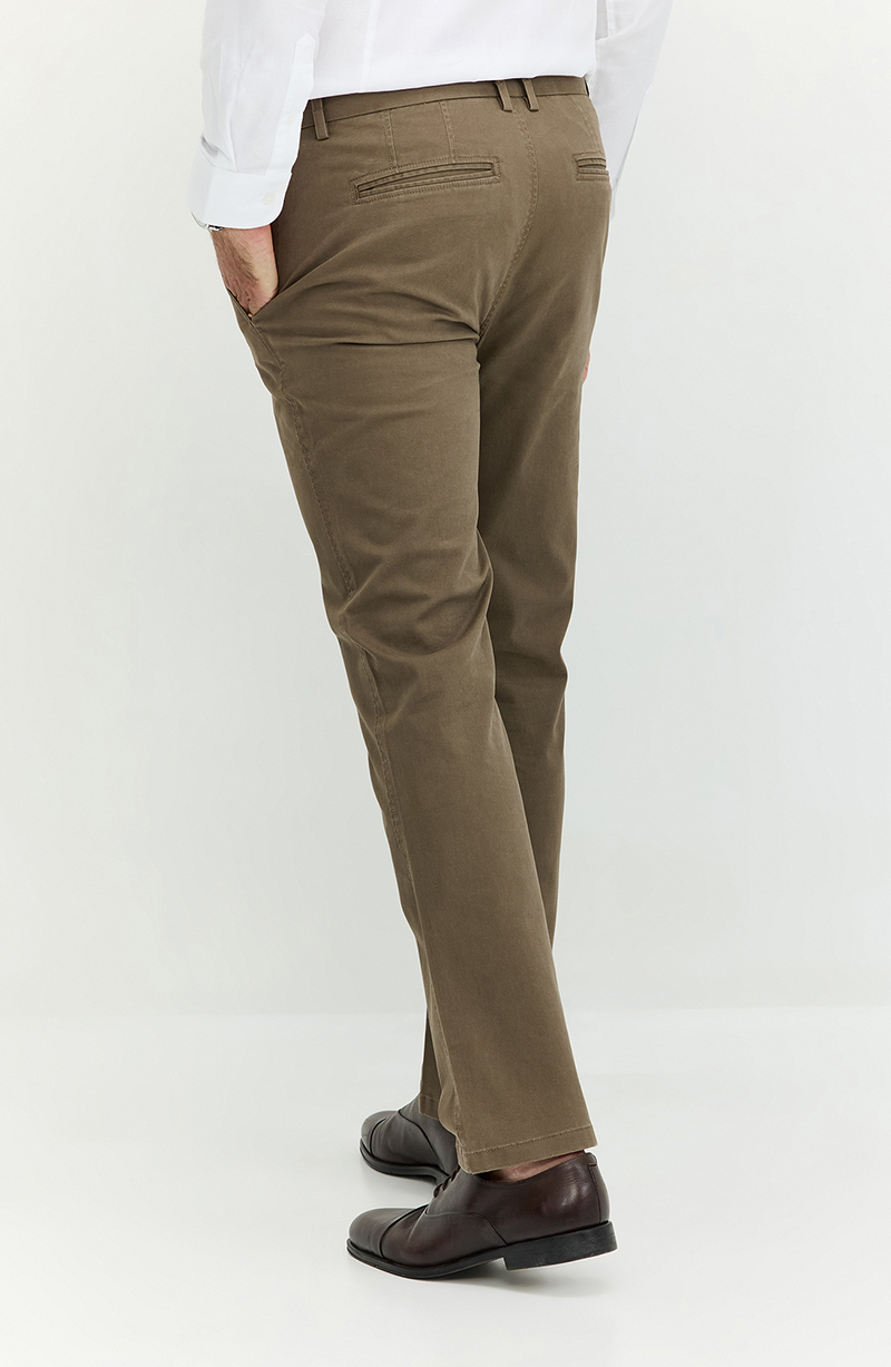 Pantalon Hombre Recto Tiro Alto Pretina Basica 1 Boton hover
