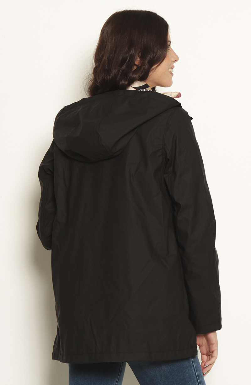 Chaqueta Impermeable Manga Larga Con Capucha hover