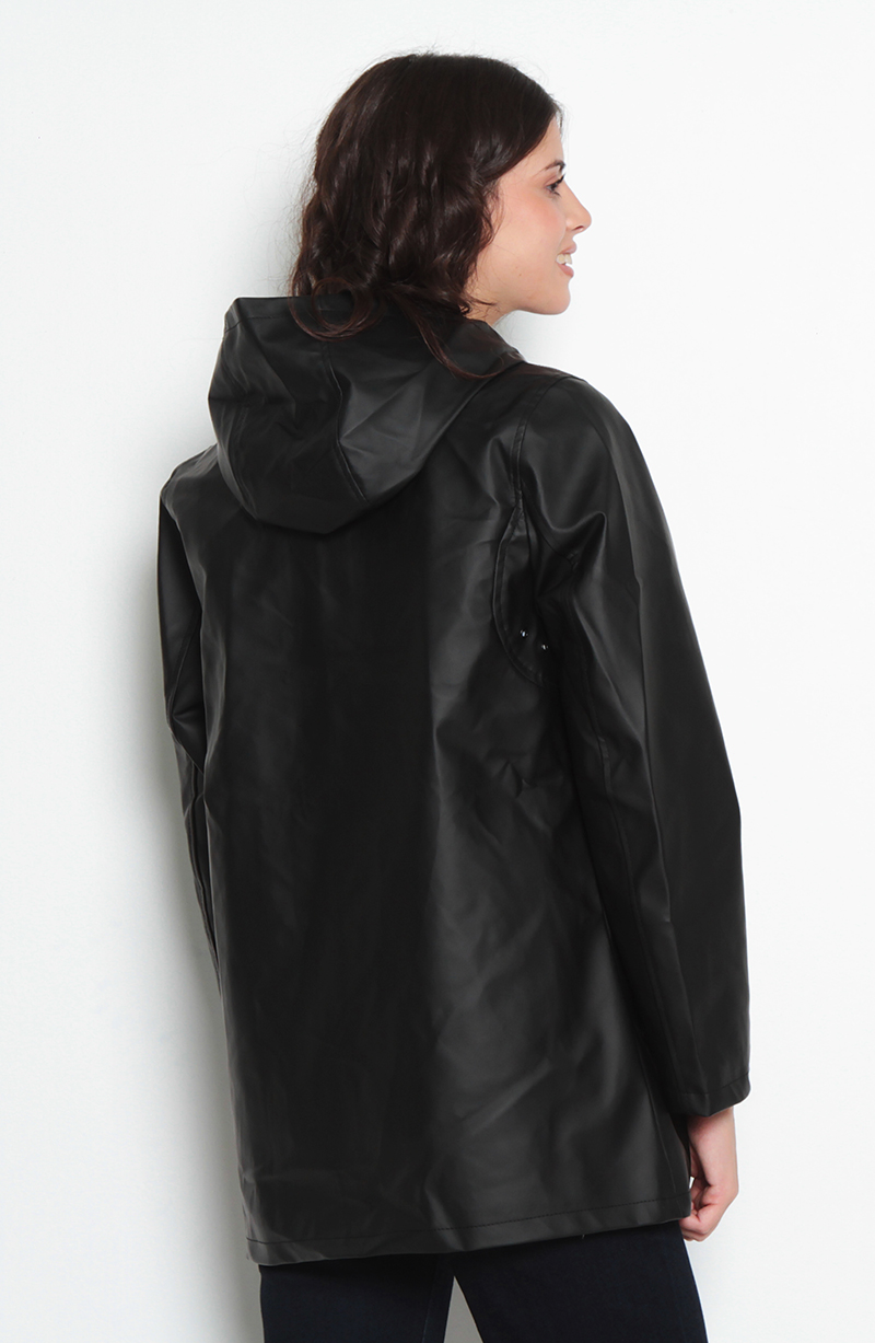 Chaqueta Impermeable Manga Larga Con Capucha hover