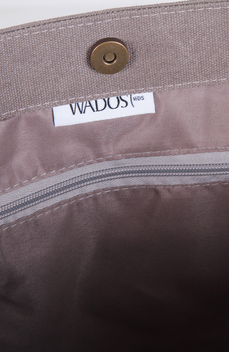 Bolso Canvas Con Bolsillo hover