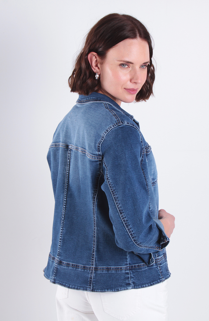 Chaqueta Manga Larga Denim hover