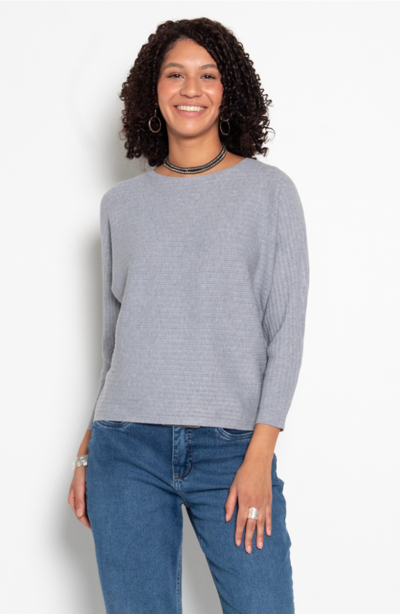 SWEATER MANGA 3/4 ESCOTE REDONDO