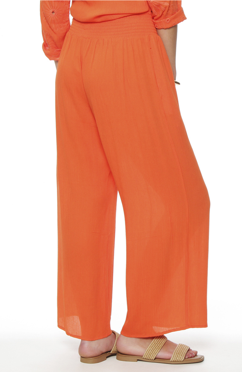 PANTALON WIDE LEG TIRO ALTO PRETINA ELASTICADA