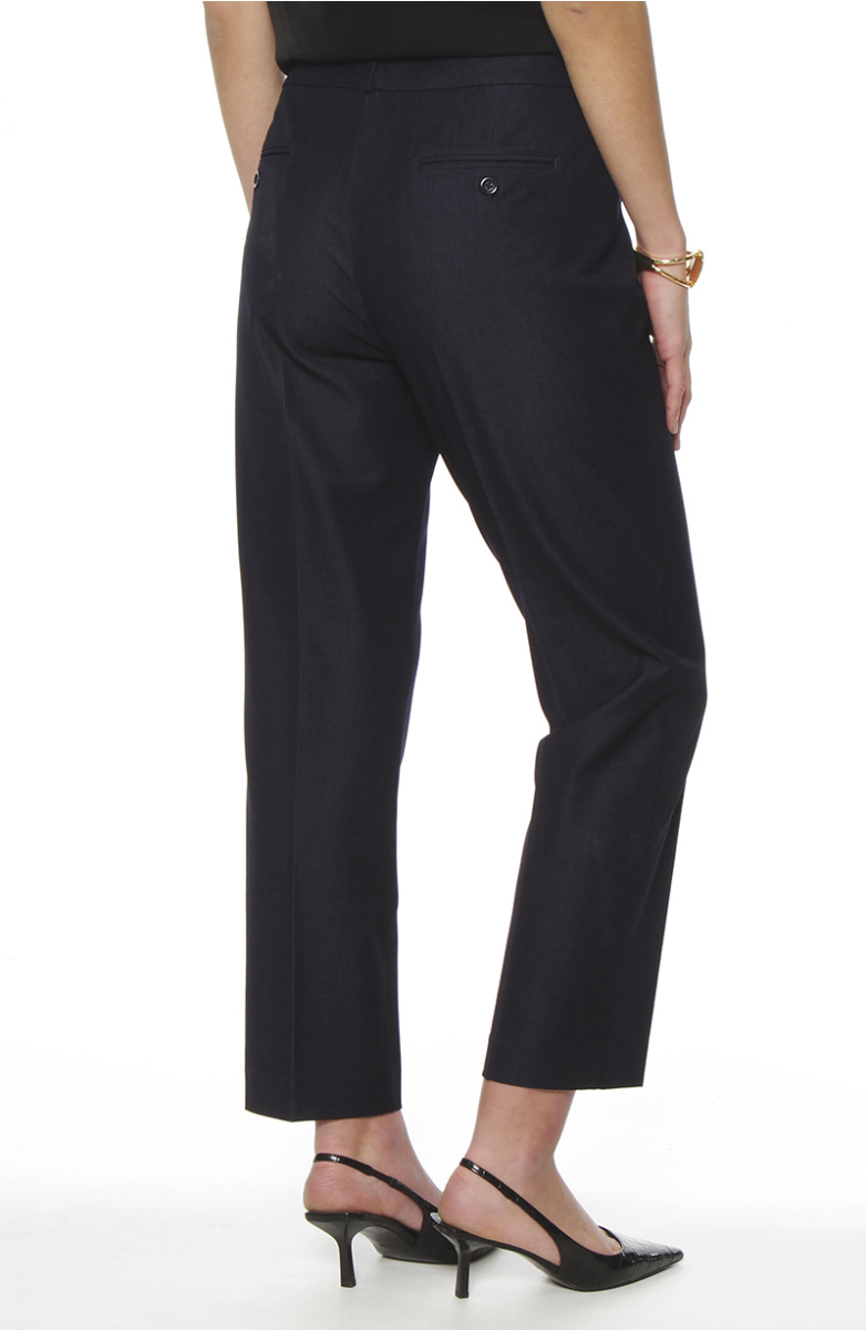 PANTALON SLIM TIRO ALTO PRETINA BASICA