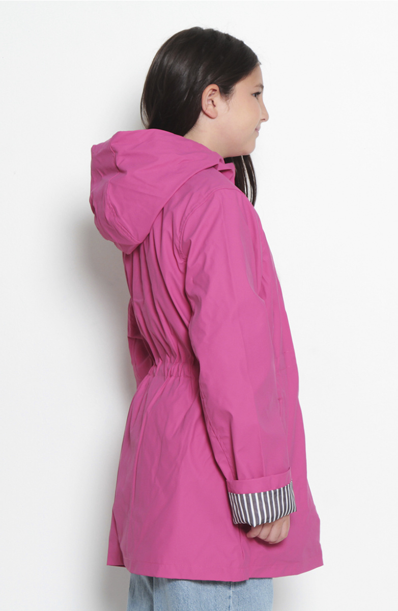 CHAQUETA IMPERMEABLE MANGA LARGA CON CAPUCHA NI?ITA