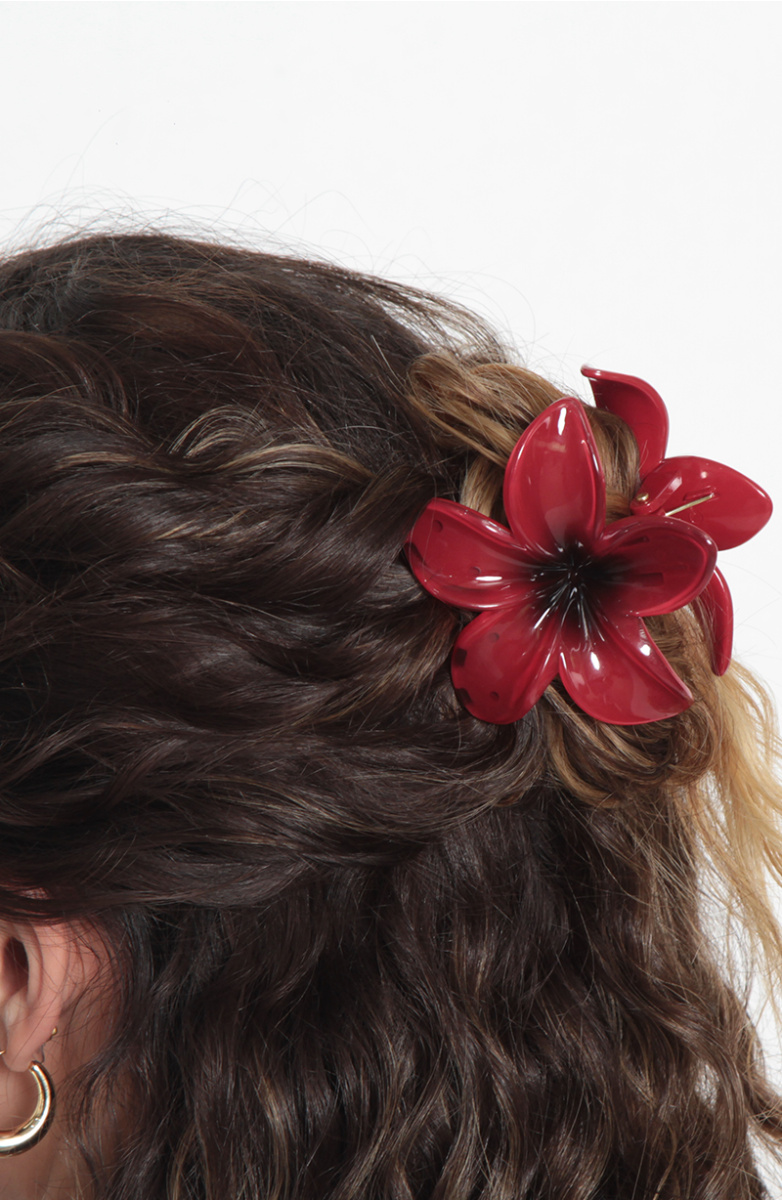 PINZA PARA EL PELO FLOR
