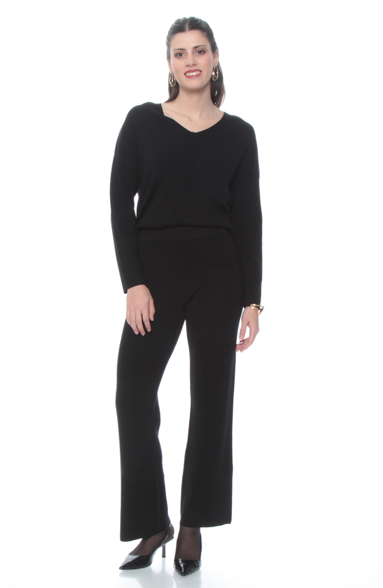 CONJUNTO SWEATER Y PANTALON SOLIDO