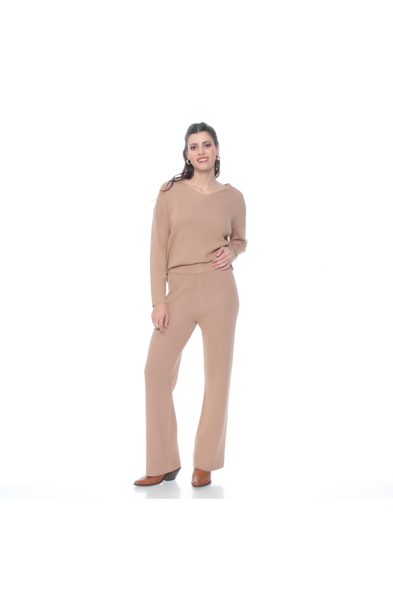 CONJUNTO SWEATER Y PANTALON SOLIDO