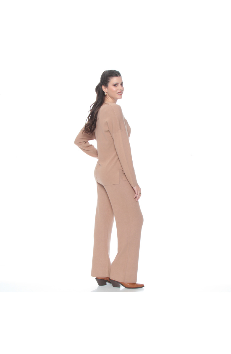 CONJUNTO SWEATER Y PANTALON SOLIDO