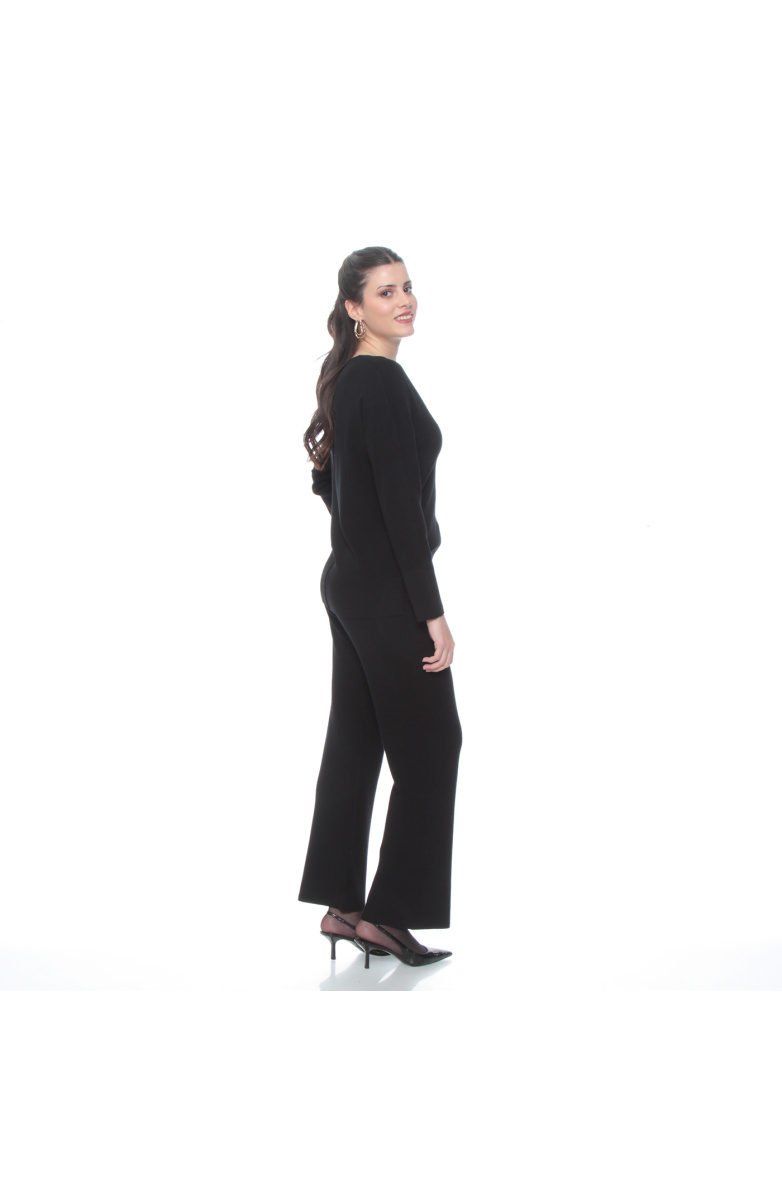 CONJUNTO SWEATER Y PANTALON SOLIDO