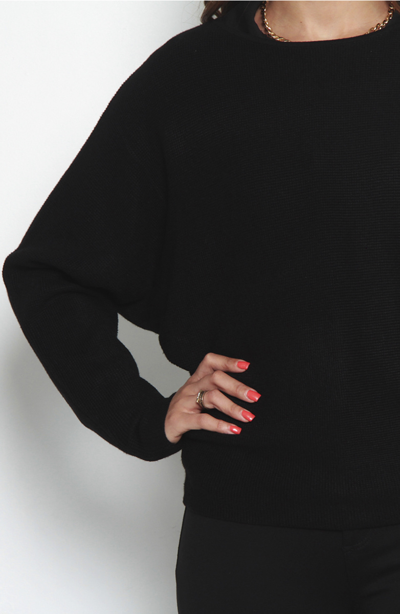 SWEATER MANGA LARGA  ESCOTE REDONDO