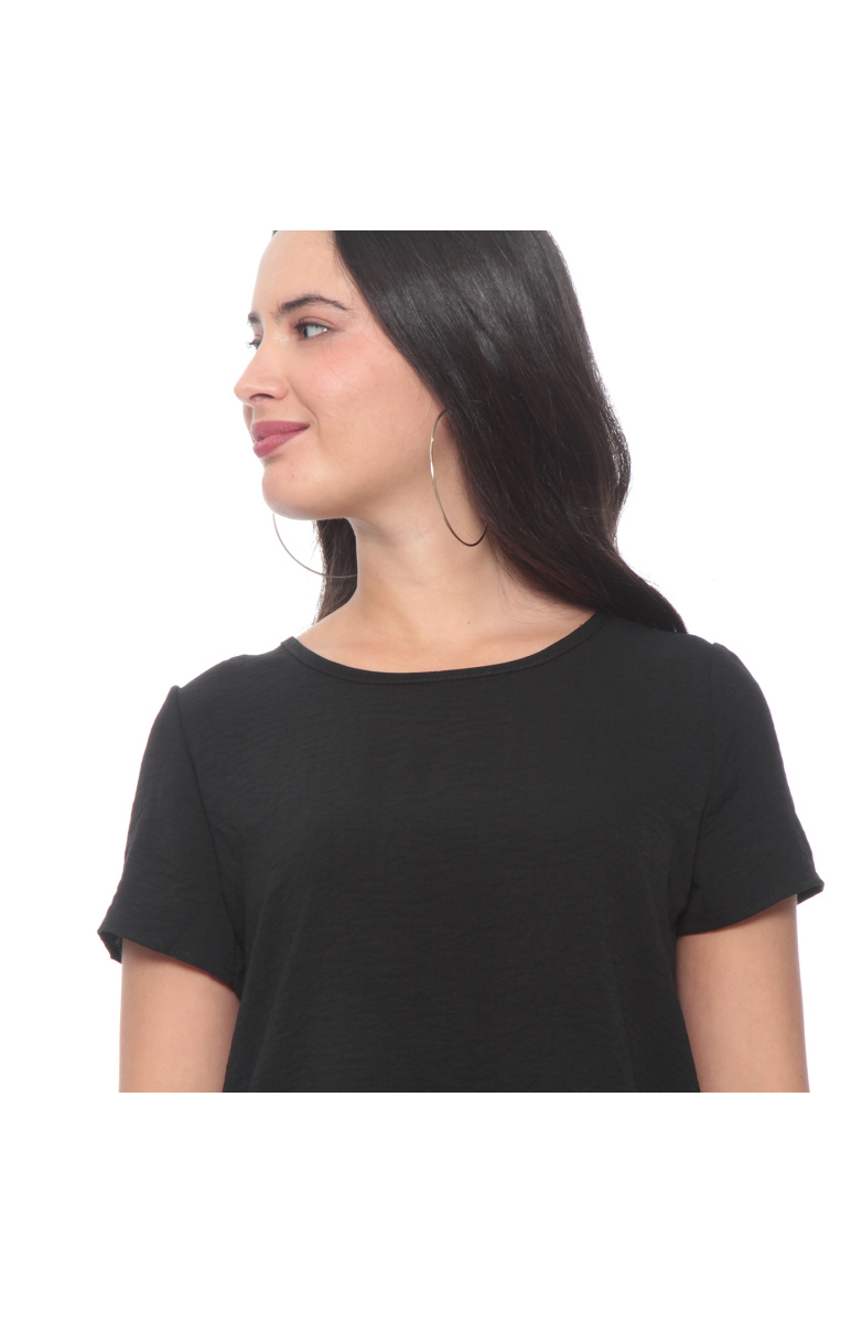 BLUSA MANGA CORTA ESCOTE REDONDO