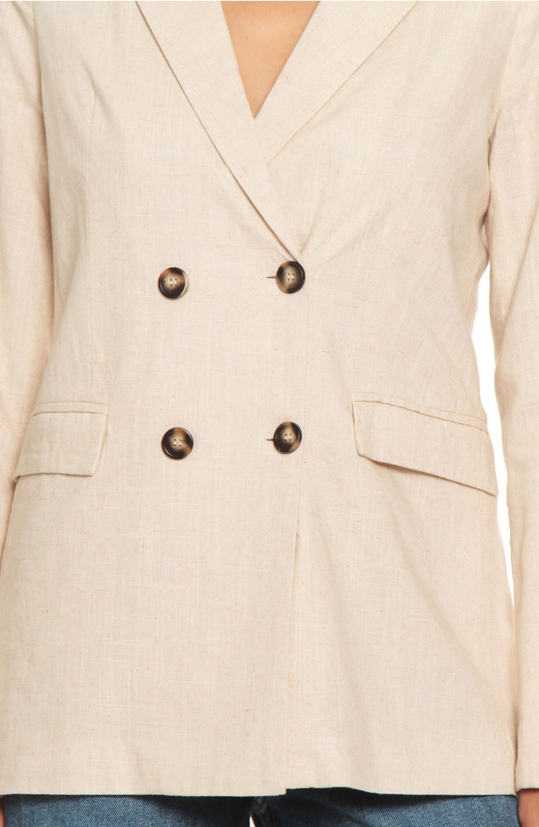 BLAZER MANGA LARGA CON BOLSILLO