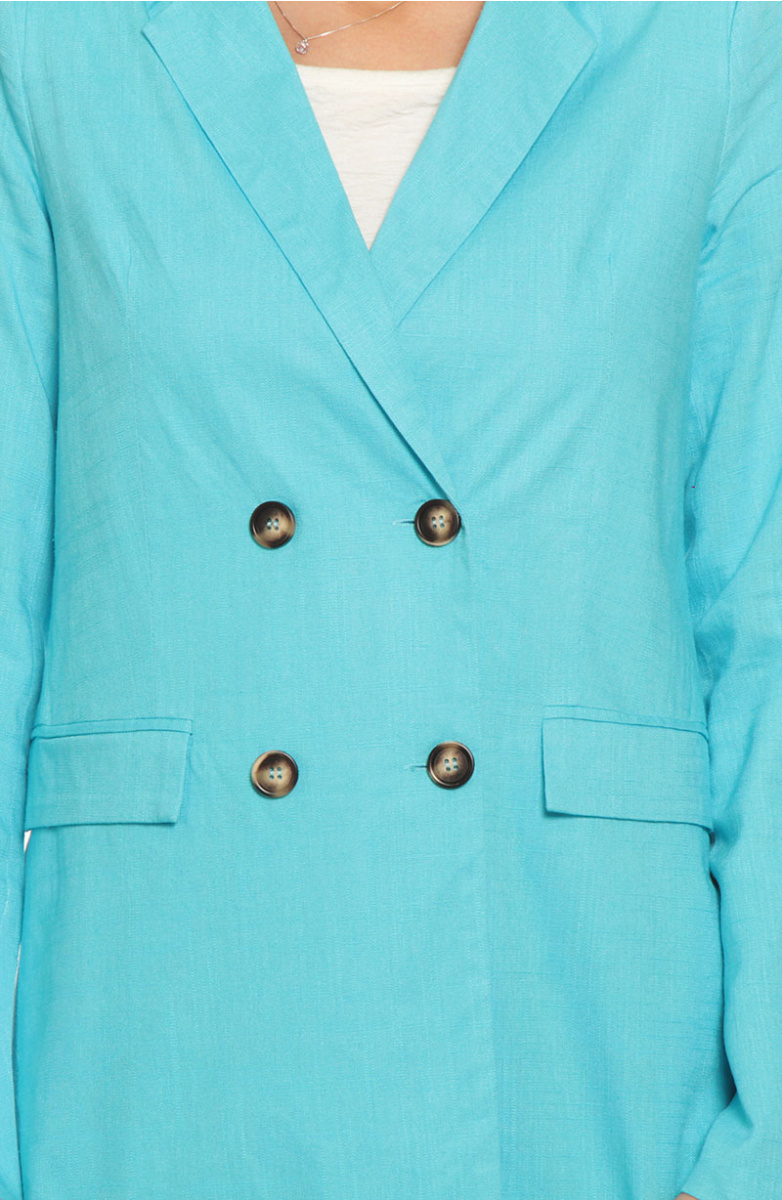 BLAZER MANGA LARGA CON BOLSILLO