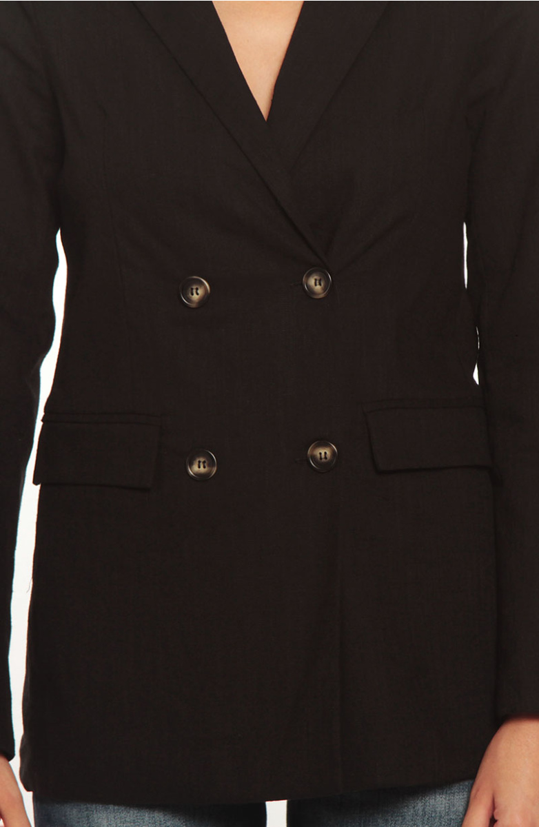 BLAZER MANGA LARGA CON BOLSILLO