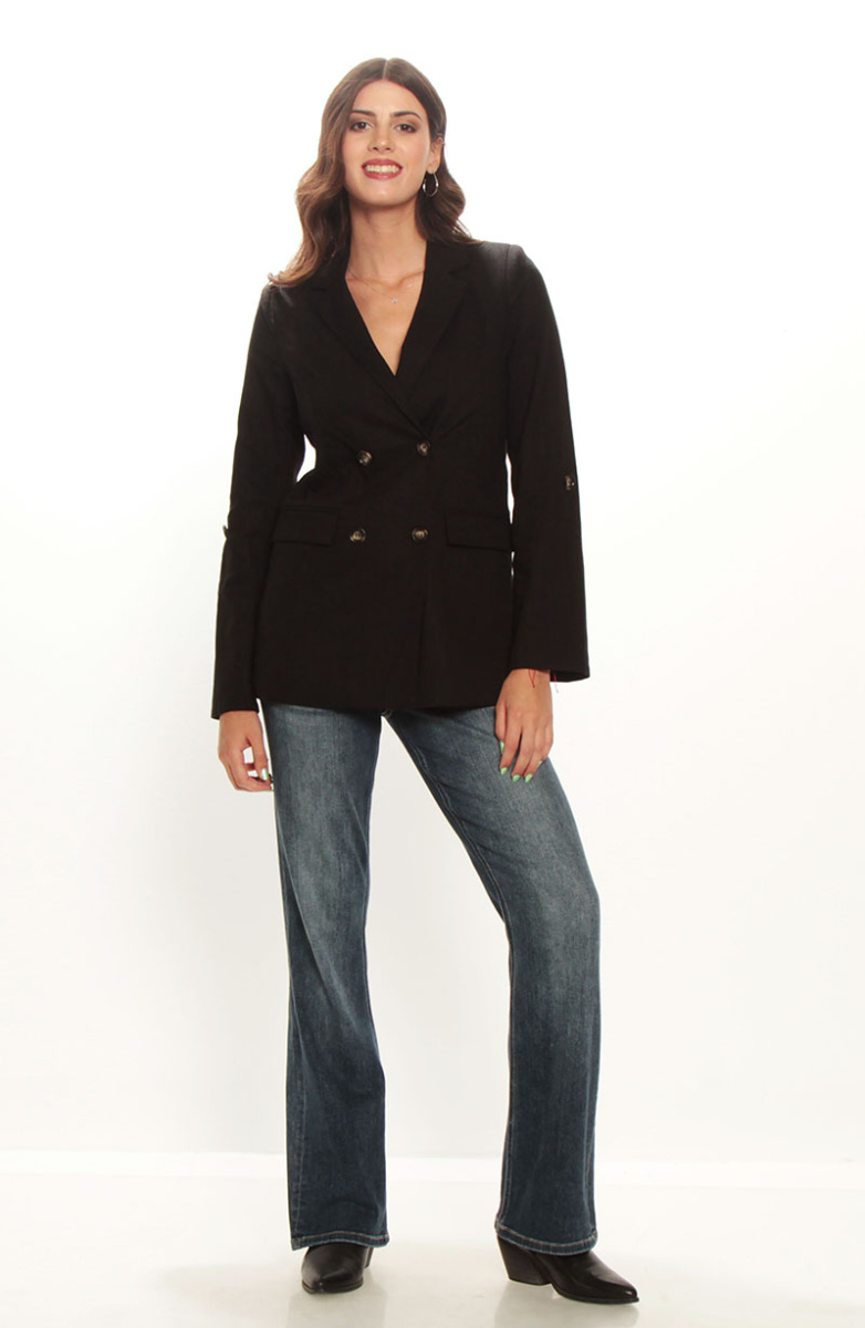 BLAZER MANGA LARGA CON BOLSILLO