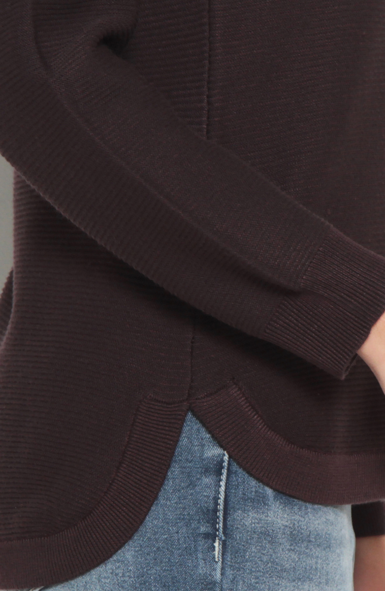 SWEATER MANGA LARGA ESCOTE REDONDO