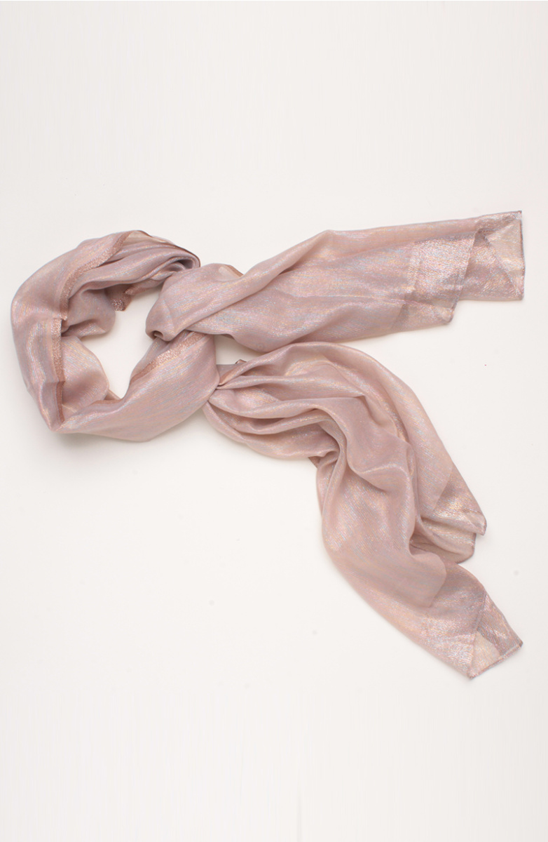 PANUELO SOLIDO CON LUREX