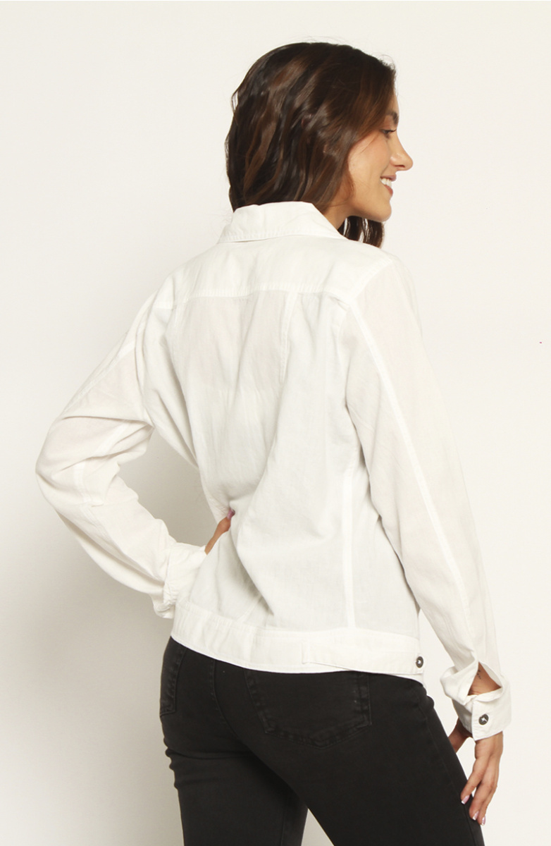 CHAQUETA MANGA LARGA LINO