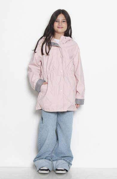 CHAQUETA IMPERMEABLE MANGA LARGA CON CAPUCHA NI?ITA
