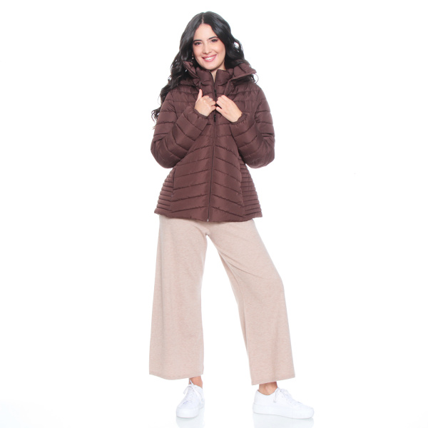 PARKA MANGA LARGA CON CAPUCHA