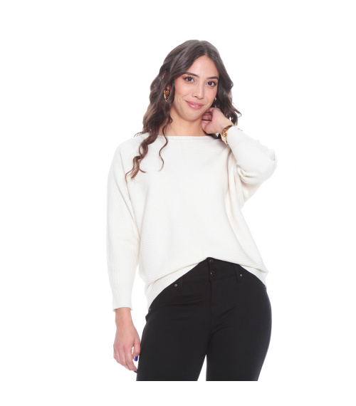 SWEATER  ESCOTE REDONDO MANGA 3/4