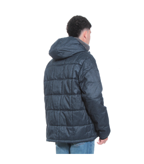 PARKA HOMBRE MANGA LARGA CON CAPUCHA Y BOLSILLO