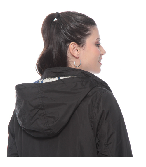 CHAQUETA CON GORRO NO DESMONTABLE CON FORRO