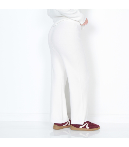 PANTALON WIDE LEG TIRO ALTO PRETINA ELASTICADA