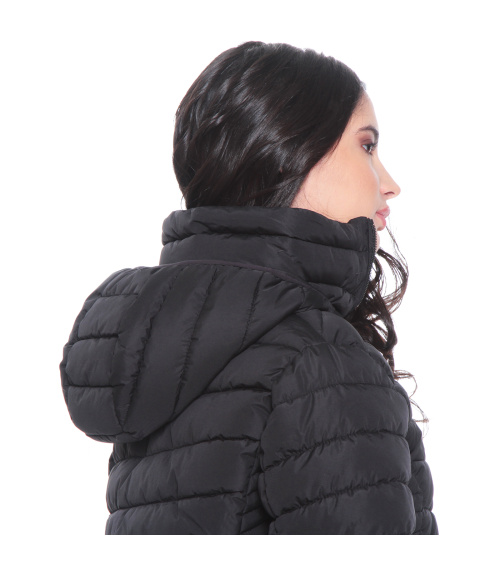 PARKA MANGA LARGA CON CAPUCHA