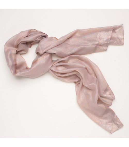 PANUELO SOLIDO CON LUREX