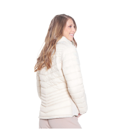 PARKA MANGA LARGA SOLIDA REVERSIBLE