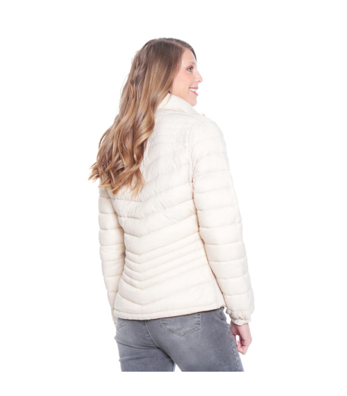 PARKA MANGA LARGA SOLIDA REVERSIBLE