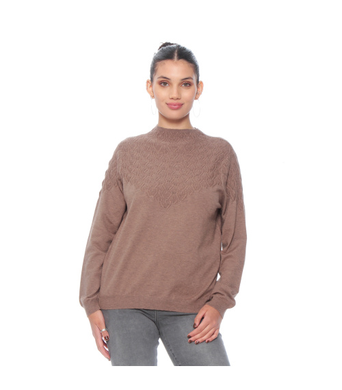 SWEATER MANGA LARGA CUELLO ALTO