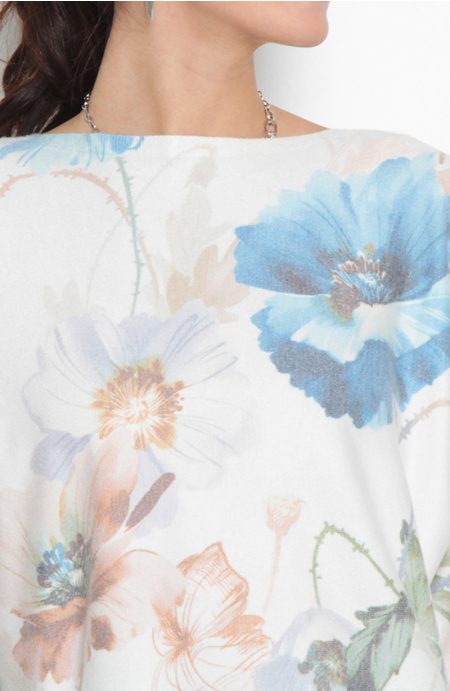 SWEATER SUBLIMADO MANGA 3/4 ESCOTE REDONDO