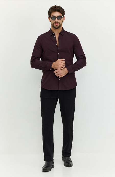 Jeans Hombre Recto Tiro Alto Pretina Basica 1 Boton