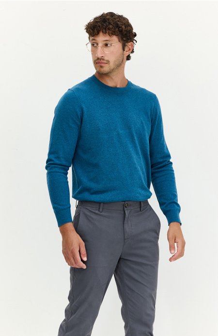 Sweater Hombre Manga Larga Escote Redondo