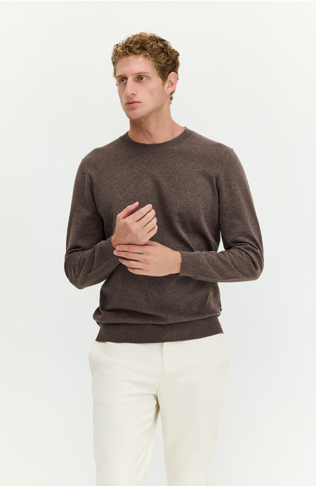 Sweater Hombre Manga Larga Escote Redondo