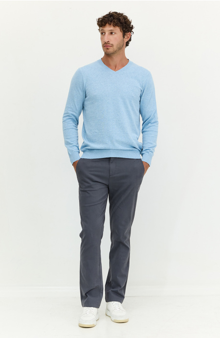 Sweater Hombre Manga Larga Escote V