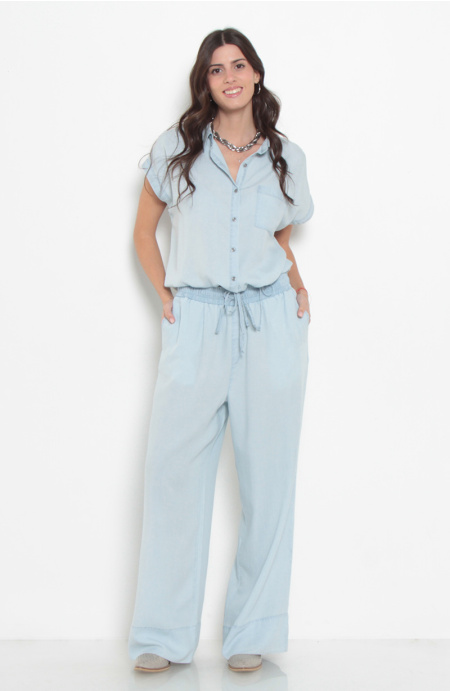 Conjunto Lyocell Blusa Y Pantalon