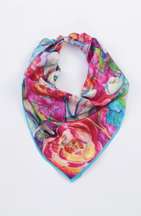 Panuelo Seda Estampado