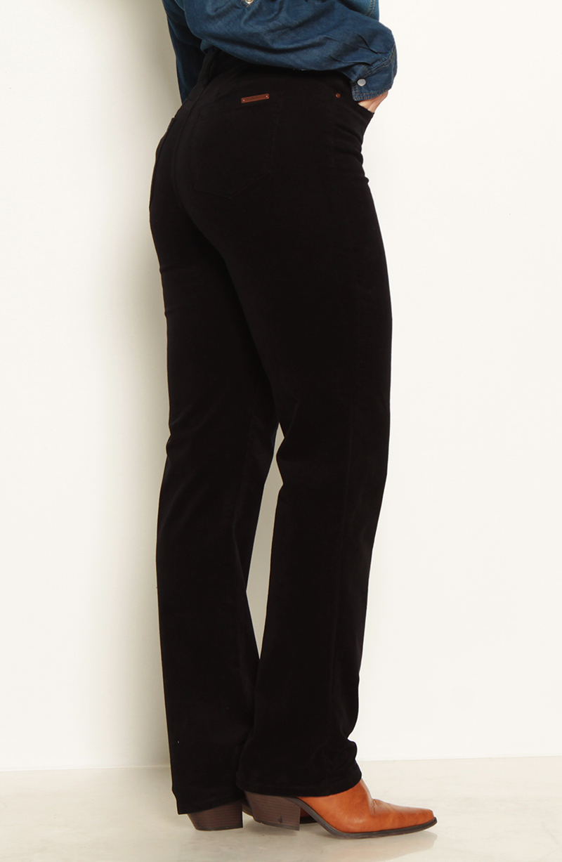 Pantalon Cotele Recto Push In Push Up Pretina  Basica Un Boton hover