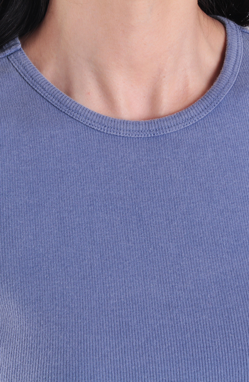 Polera Manga Larga Escote Redondo Acidwash hover