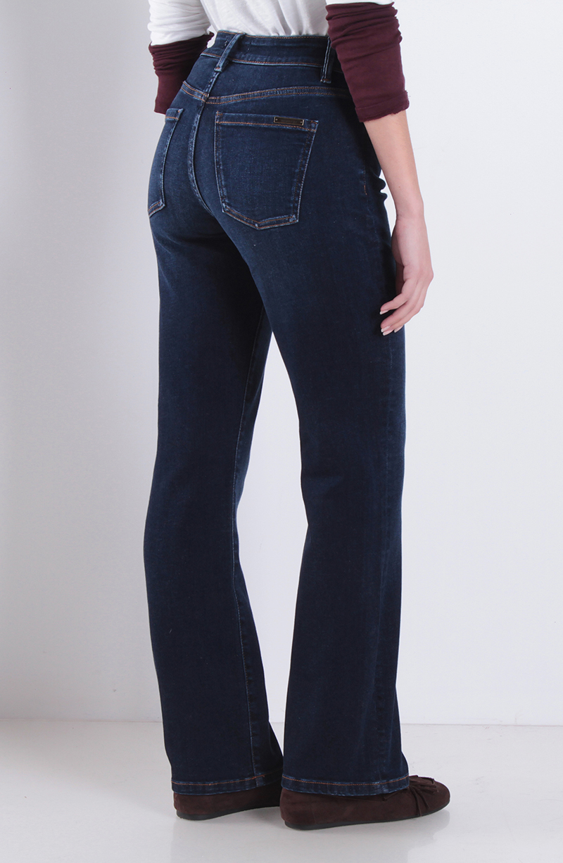 Jeans Recto Tiro Alto Pretina Basica 1 Boton hover