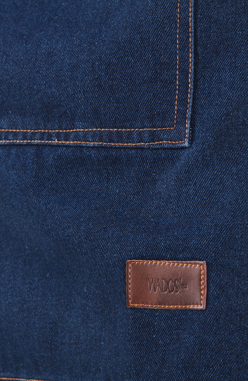 Pechera Denim Con Diseno En Laser hover
