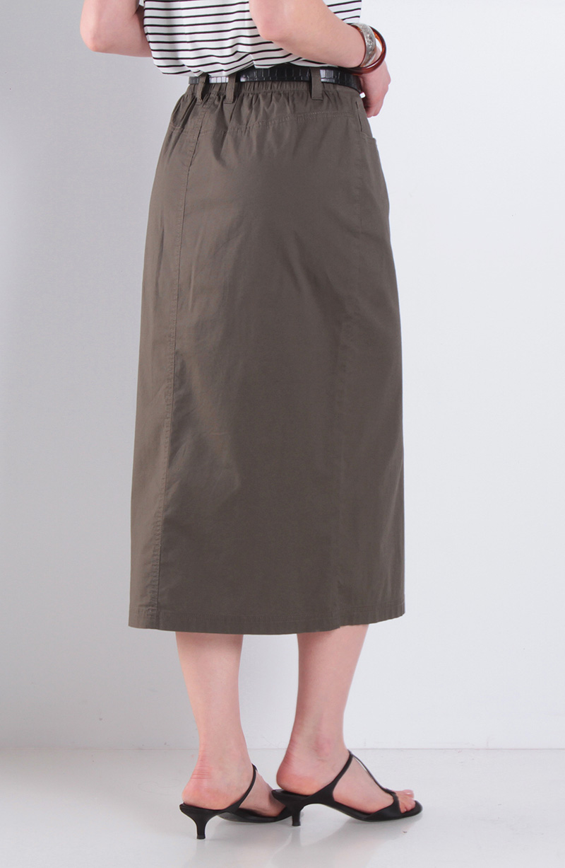 Falda Cargo Solido Pretina Basica 1 Boton hover
